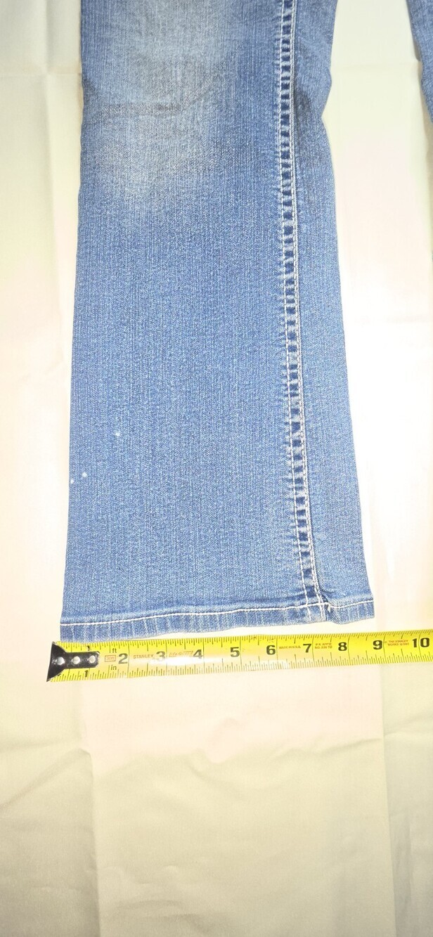 Wallflower The Luscious Curvy Bootcut Jeans Size 11 Blue Medium Wash Sku 221 - Picture 4 of 7